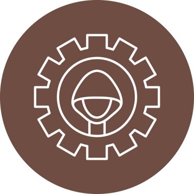 Kişisel ve Ticari Kullanım İçin Sosyal Mühendislik Simgesi Tasarımı