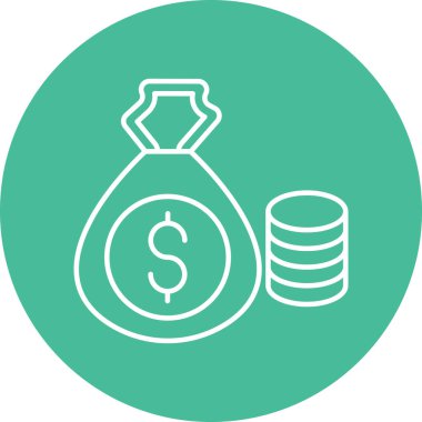 Kişisel ve ticari kullanım için Para Simgesi Tasarımı