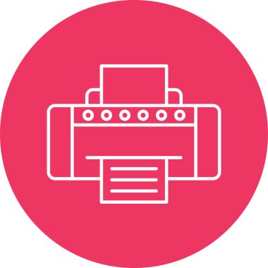 Kişisel ve Ticari Kullanım için Yazıcı Simgesi Tasarımı