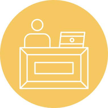 Kişisel ve ticari kullanım için Masa Simgesi Tasarımı Kontrol Et