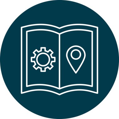 Kişisel ve ticari kullanım için Kılavuz Kitap Simgesi Tasarımı