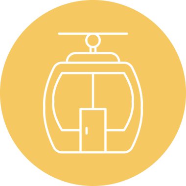 Kişisel ve ticari kullanım için Kablo Kulübesi Simgesi Tasarımı