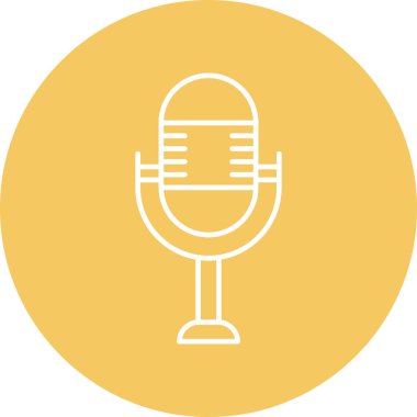 Kişisel ve Ticari Kullanım İçin Mikrofon Simgesi Tasarımı