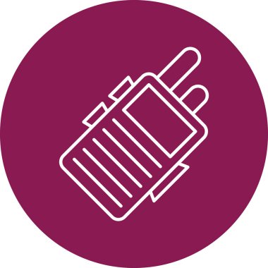 Kişisel ve Ticari Kullanım için Telsiz Telsiz Simgesi Tasarımı