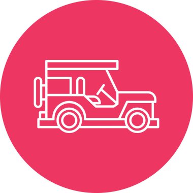 Kişisel ve Ticari Kullanım için Jeep Simgesi Tasarımı