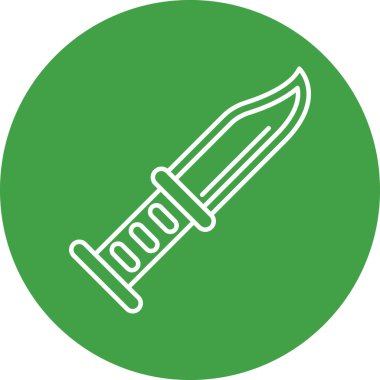 Süngü Simgesi Kişisel ve Ticari Kullanım Tasarımı