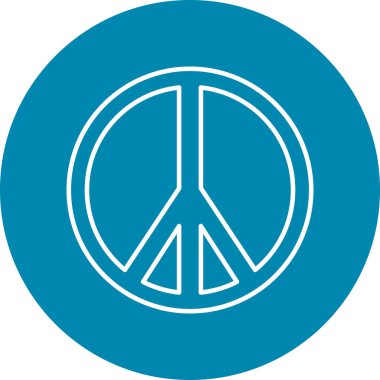 Kişisel ve Ticari Kullanım İçin Barış Sembol Simgesi Tasarımı