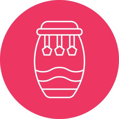 Kişisel ve ticari kullanım için Conga Simge Tasarımı