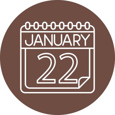 Kişisel ve Ticari Kullanım için Ocak Satır ikonu Tasarımı