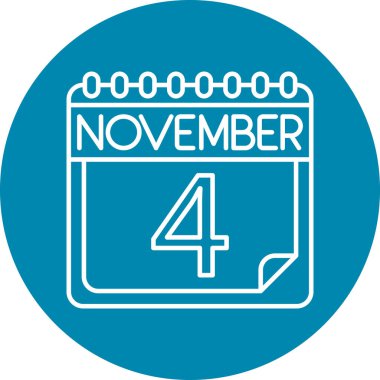 Kasım Satır ikonu Kişisel ve Ticari Kullanım Tasarımı