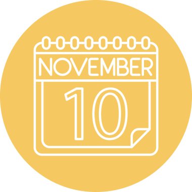 Kasım Satır ikonu Kişisel ve Ticari Kullanım Tasarımı