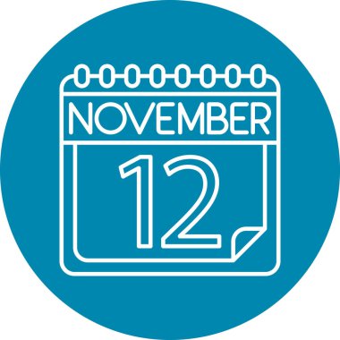 Kasım Satır ikonu Kişisel ve Ticari Kullanım Tasarımı