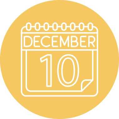 Kişisel ve Ticari Kullanım için Aralık Satır ikonu Tasarımı