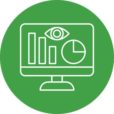 Kişisel ve Ticari Kullanım için Satır ikonu Tasarımı İzleniyor