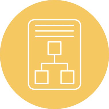 Kişisel ve Ticari Kullanım için Planlama Satırı ikonu Tasarımı