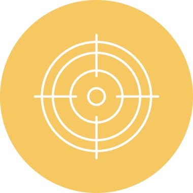 Kişisel ve Ticari Kullanım için Odaklanma Satırı ikonu Tasarımı