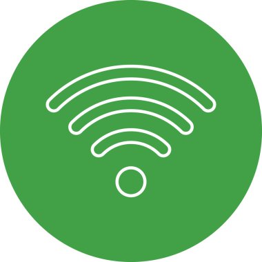 Wifi Bağlantı Simgesi Kişisel ve Ticari Kullanım Tasarımı