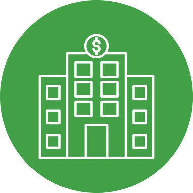 Kişisel ve Ticari Kullanım İçin Vergi Dairesi Simgesi Tasarımı