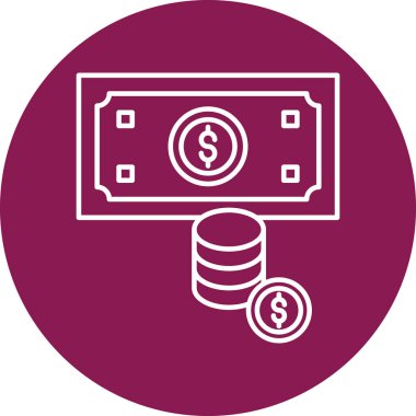 Kişisel ve ticari kullanım için Para Simgesi Tasarımı