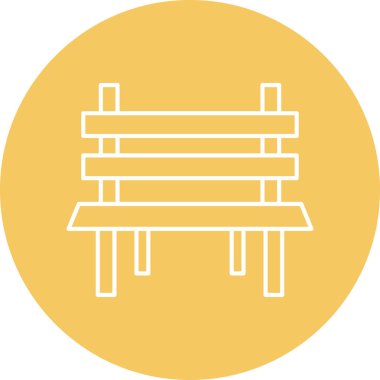 Kişisel ve ticari kullanım için Bench Simge Tasarımı