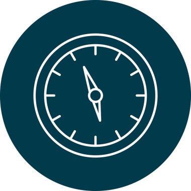 Kişisel ve Ticari Kullanım için Saat Simgesi Tasarımı