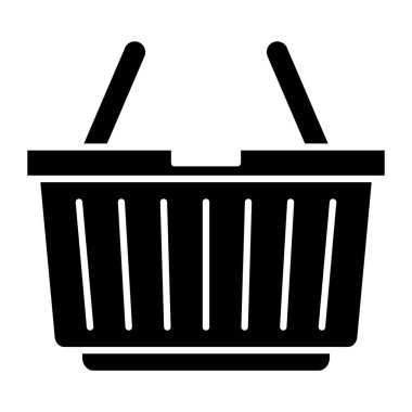 Alışveriş Sepeti Simgesi Kişisel ve Ticari Kullanım Tasarımı