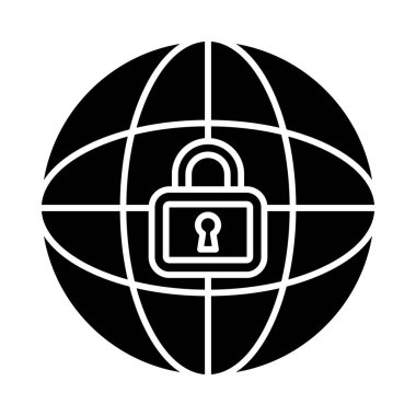 Kişisel ve Ticari Kullanım İçin Korunan Ağ Simgesi Tasarımı