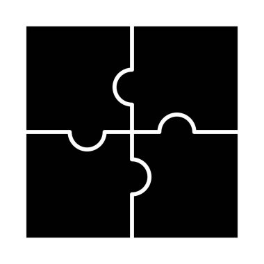 Kişisel ve Ticari Kullanım için Yapboz Simgesi Tasarımı