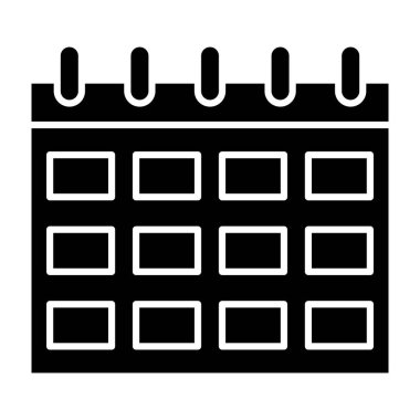 Kişisel ve Ticari Kullanım için Planlayıcı Simgesi Tasarımı