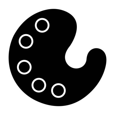 Kişisel ve ticari kullanım için Renk Paleti Simgesi Tasarımı