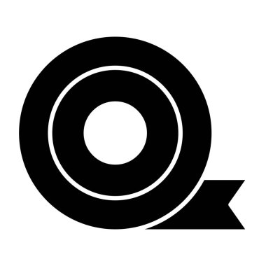 Kişisel ve ticari kullanım için bant Simgesi Tasarımı Yalıtılıyor