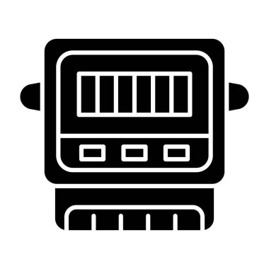 Kişisel ve ticari kullanım için Elektrik Ölçüm Simgesi Tasarımı