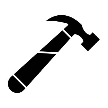 Kişisel ve Ticari Kullanım için Çekiç Simgesi Tasarımı