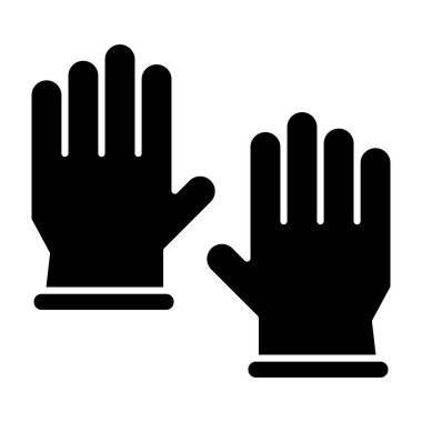 Kişisel ve Ticari Kullanım için Eldiven Simgesi Tasarımı