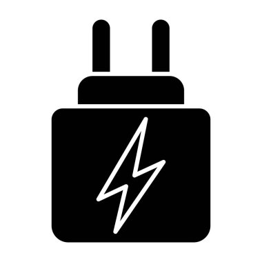 Kişisel ve Ticari Kullanım İçin Adaptör Simgesi Tasarımı