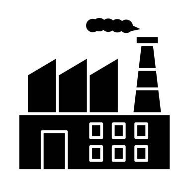 Kişisel ve ticari kullanım için Fabrika Simgesi Tasarımı