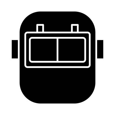 Kişisel ve Ticari Kullanım için Kaynak Maskesi Simgesi Tasarımı