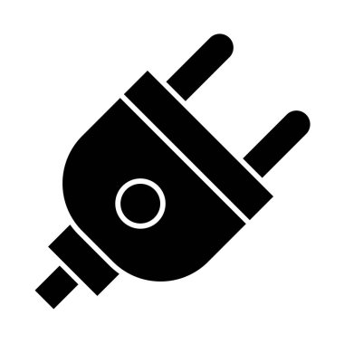 Kişisel ve Ticari Kullanım İçin Elektrik Eklentisi Simgesi Tasarımı