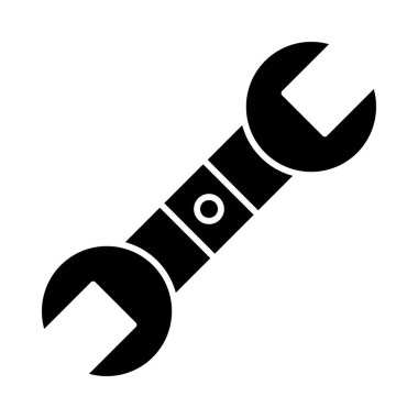 Kişisel ve ticari kullanım için Wrench Simgesi Tasarımı