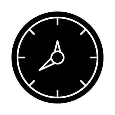 Kişisel ve Ticari Kullanım için Saat Simgesi Tasarımı