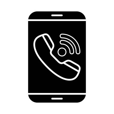 Kişisel ve ticari kullanım için Telefon Çağrısı Simgesi Tasarımı