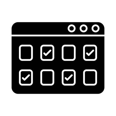 Kişisel ve ticari kullanım için Çoklu Seçim Simgesi Tasarımı