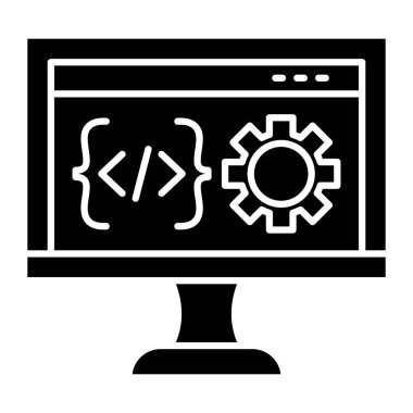 Kişisel ve Ticari Kullanım için Yazılım Geliştirme Simgesi Tasarımı