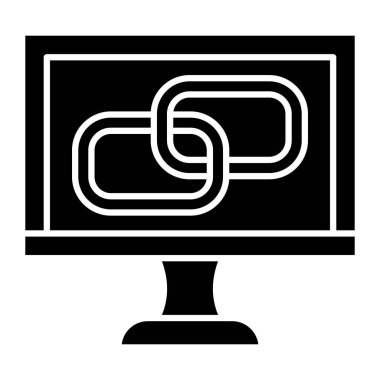 Kişisel ve Ticari Kullanım İçin Arka Bağlantı Simgesi Tasarımı