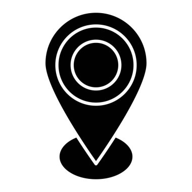 Kişisel ve ticari kullanım için GPS Simgesi Tasarımı