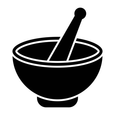 Kişisel ve Ticari Kullanım İçin Pestle Simgesi Tasarımı