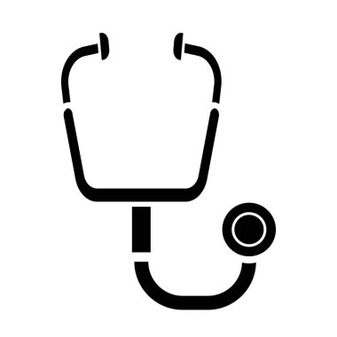 Kişisel ve Ticari Kullanım İçin Stetoskop Simgesi Tasarımı