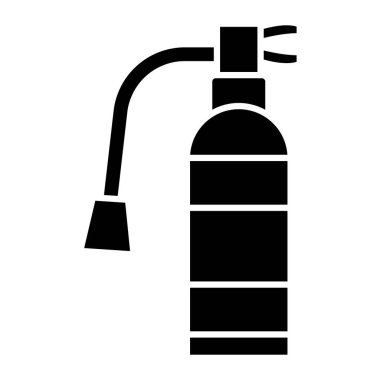 Kişisel ve ticari kullanım için Yangın Söndürme Simgesi Tasarımı