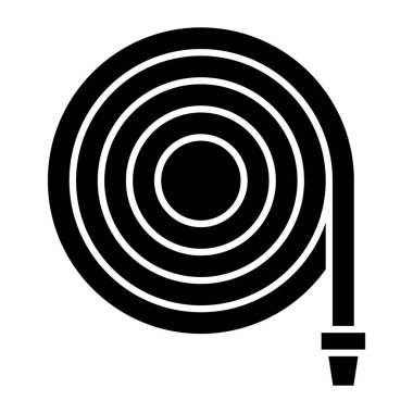 Kişisel ve Ticari Kullanım İçin Yangın Hortumu Simgesi Tasarımı