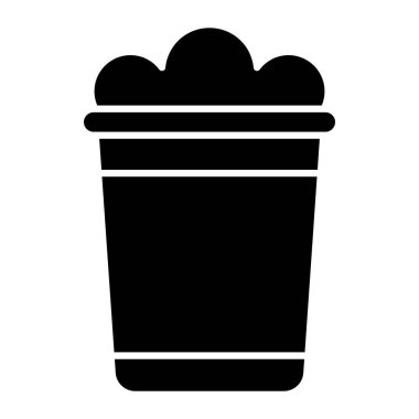 Kişisel ve Ticari Kullanım için Kum Kovası Simgesi Tasarımı